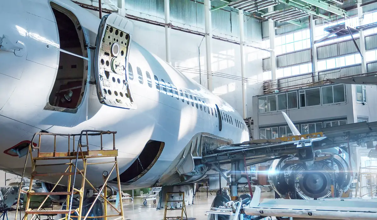 Aerospace industry at hedley hydraulics